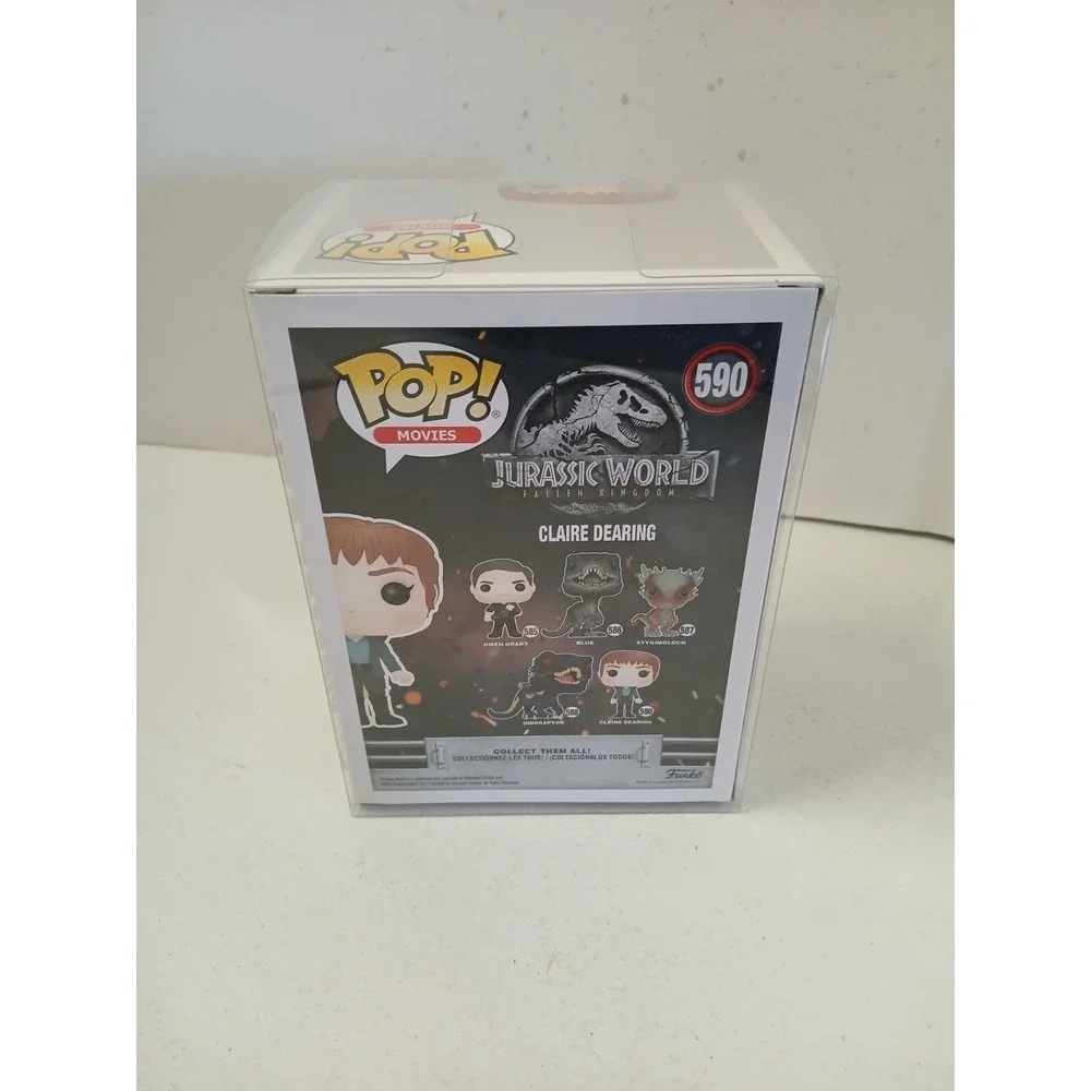 Funko‎ POP! Vinyl Figure #590 Claire Dearing Jurassic World W/ Protector